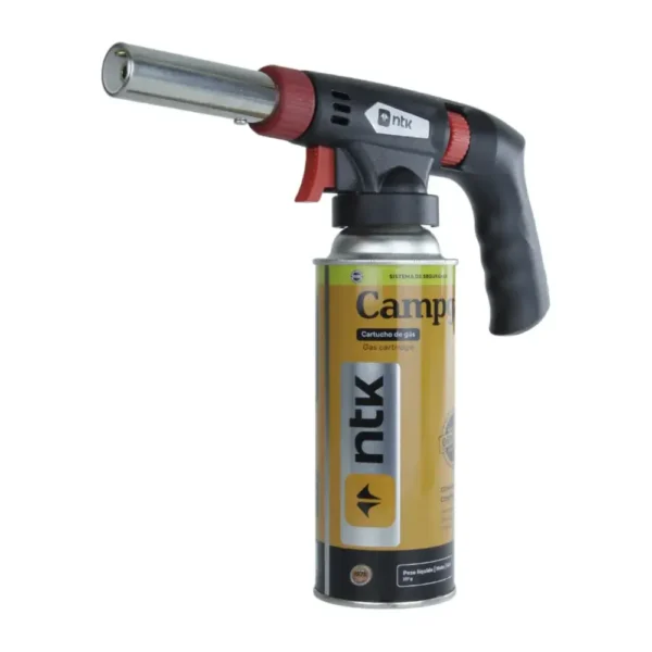 Maçarico A Gás Culinário Portátil Profissional NTK + 1 Refil - Image 2