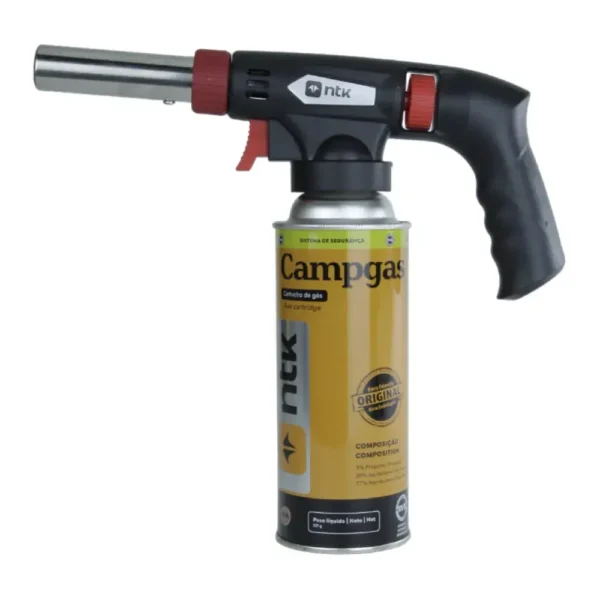 Maçarico A Gás Culinário Portátil Profissional NTK + 1 Refil - Image 3